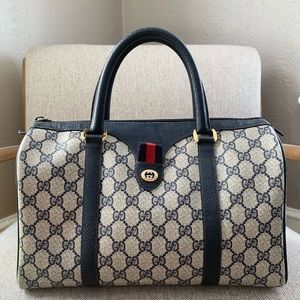 Authentic Gucci Vintage Boston Bag